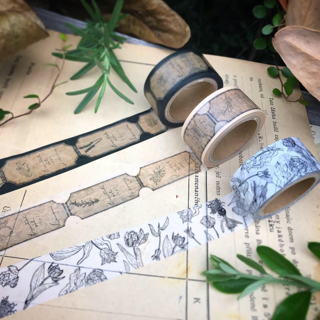 Washi Tape Hutte. Beige