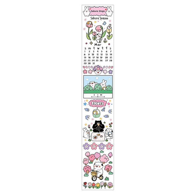 Stickers Hymns Of Life Flower Garden