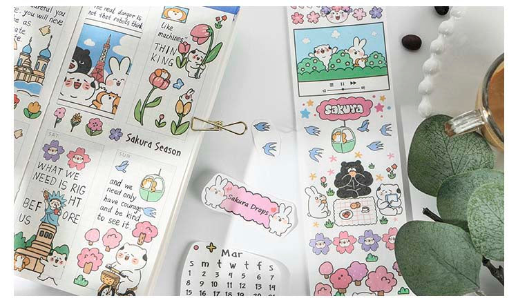 Stickers Hymns Of Life Flower Garden
