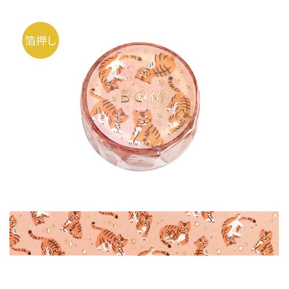 Washi Tape Foil I Love Tiger