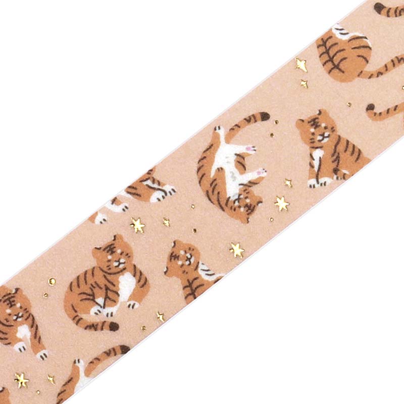 Washi Tape Foil I Love Tiger