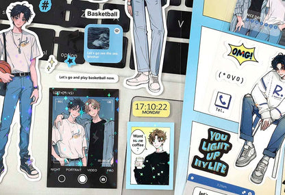 Stickers In Our Youth Go To The Sea Together
