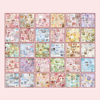 Librillo de Stickers Japanese Cuisine Colorful Times