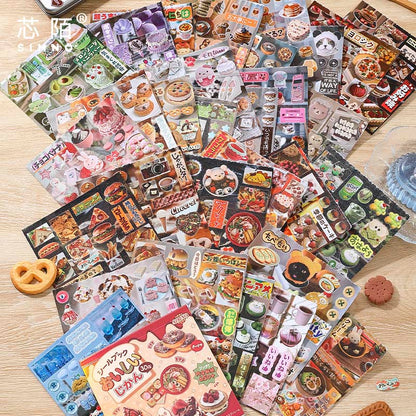 Librillo de Stickers Japanese Cuisine Fun Restaurants