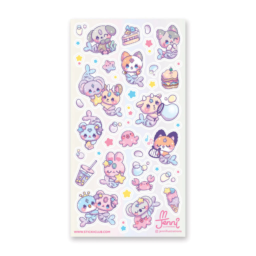 Stickers Mer-cuties