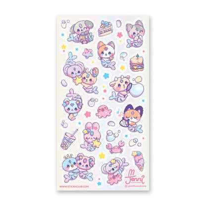 Stickers Mer-cuties