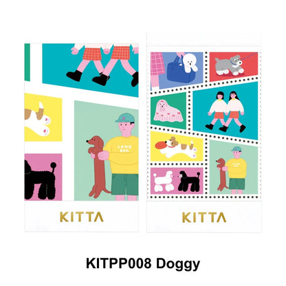 Washi Tape Precortado KITTA Special Doggy