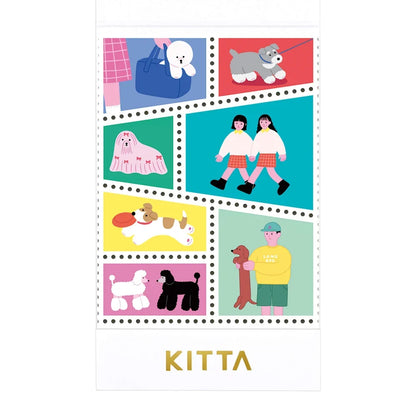 Washi Tape Precortado KITTA Special Doggy