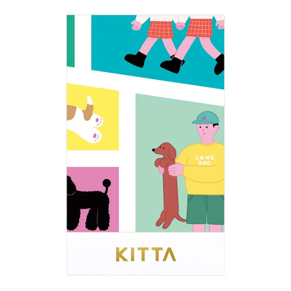 Washi Tape Precortado KITTA Special Doggy