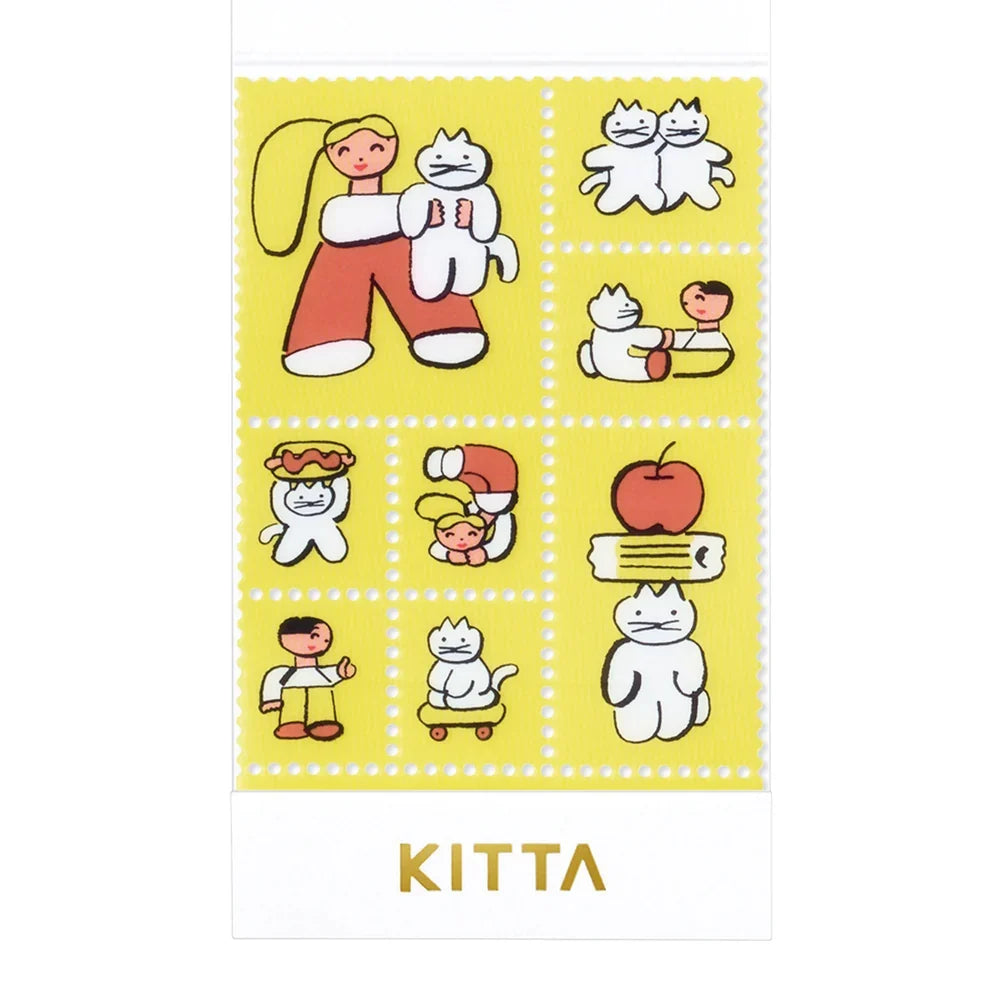 Pegatinas Sellos Precortados KITTA Clear Playmates