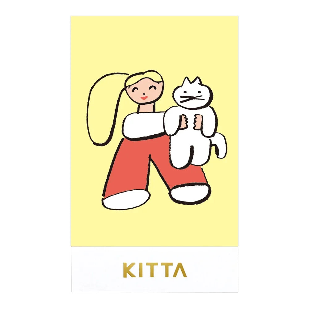 Pegatinas Sellos Precortados KITTA Clear Playmates