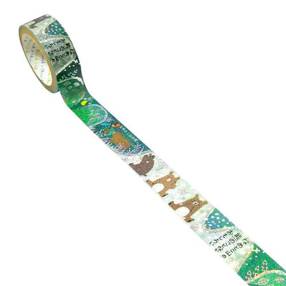 Washi Tape Kenji Miyazawa Phantom Light Yama no Kuma