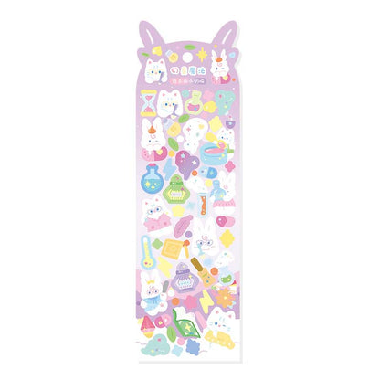 Stickers Kitten On The Offensive Magic Star