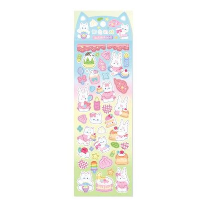 Stickers Kitten On The Offensive Sweet Cheese