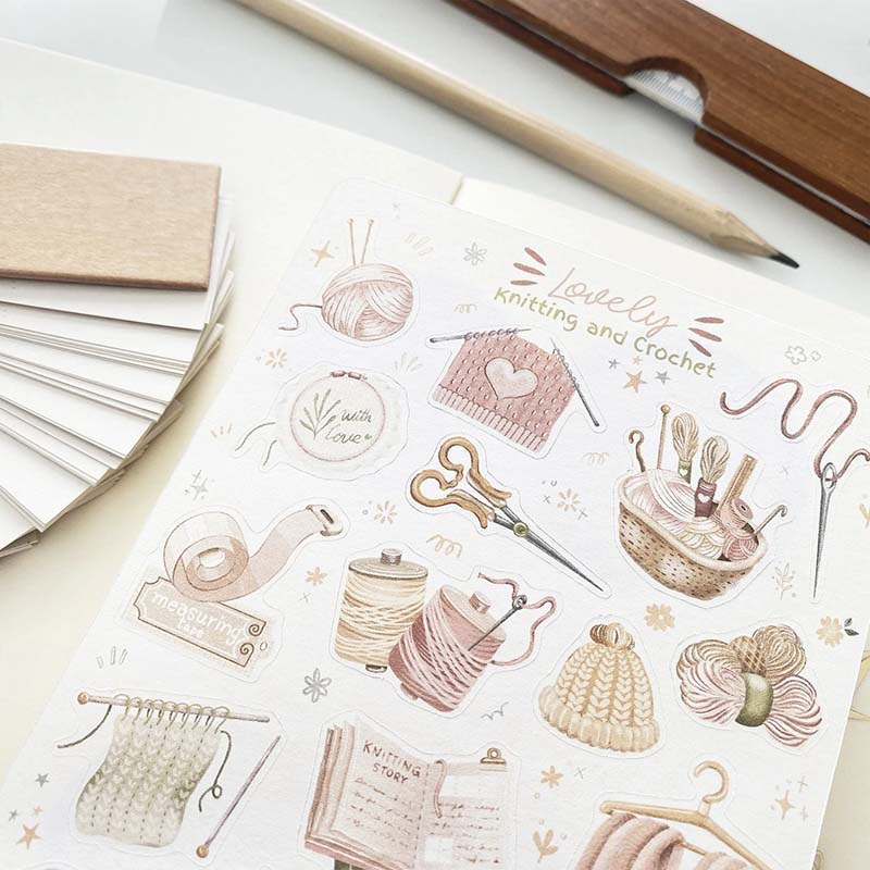 Stickers Knitting &amp; Crochet
