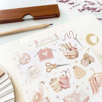 Stickers Knitting &amp; Crochet