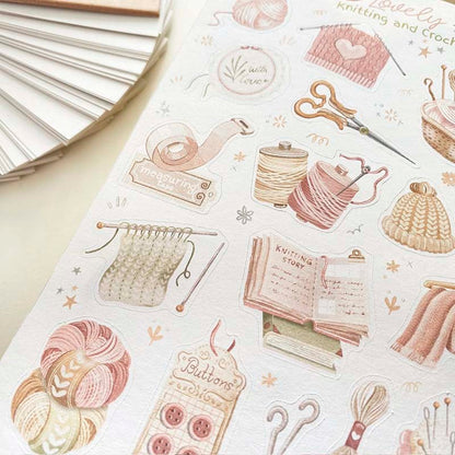 Stickers Knitting &amp; Crochet