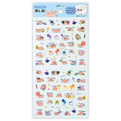 Stickers Planner Flapjack Octopus Idol Fan