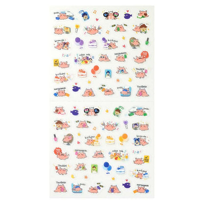 Stickers Planner Flapjack Octopus Idol Fan