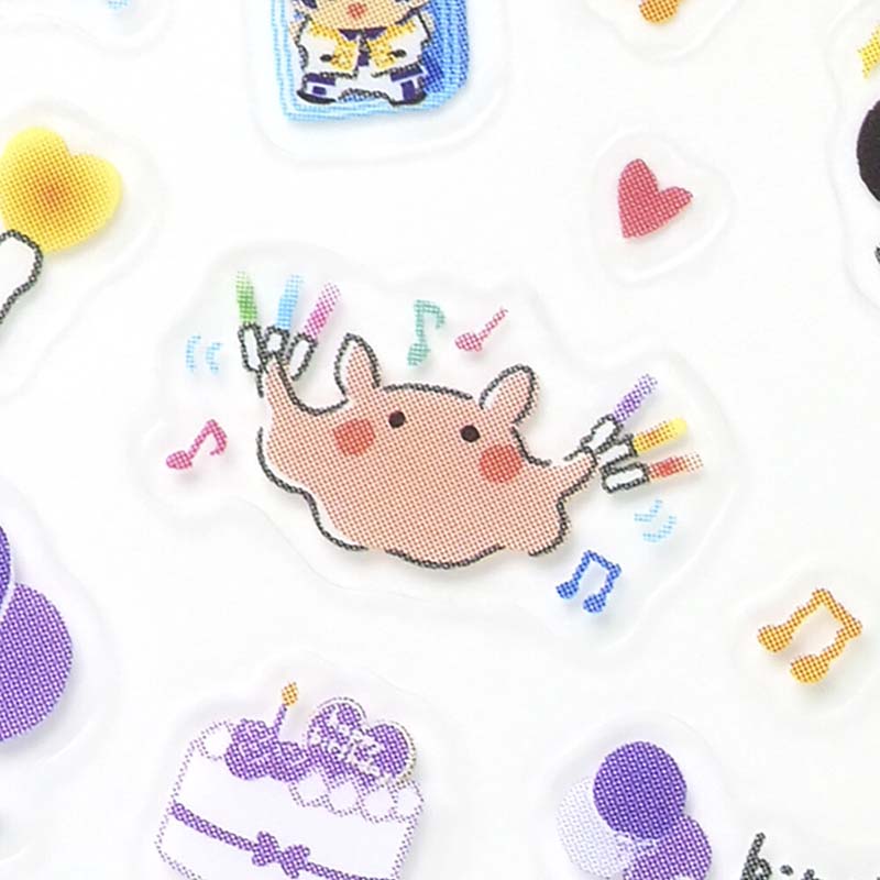 Stickers Planner Flapjack Octopus Idol Fan