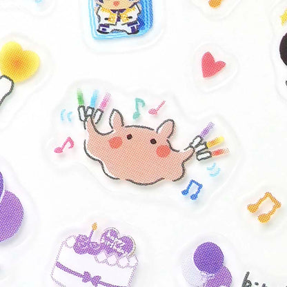 Stickers Planner Flapjack Octopus Idol Fan