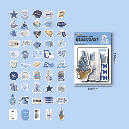Stickers Life Projector Blue Coast