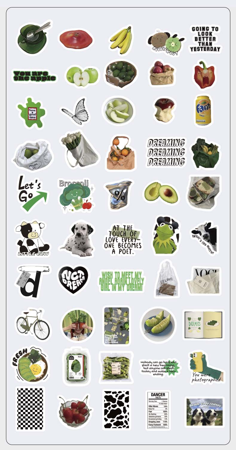 Stickers Life Projector Green Ice Tea