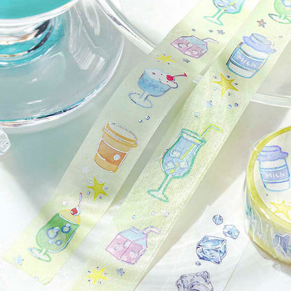 Washi Tape Foil Loose Drinks