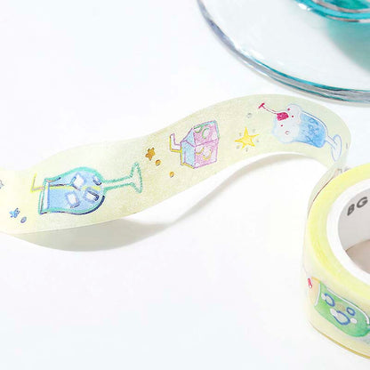 Washi Tape Foil Loose Drinks