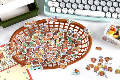 Stickers Lovely Remarks Life Capybara