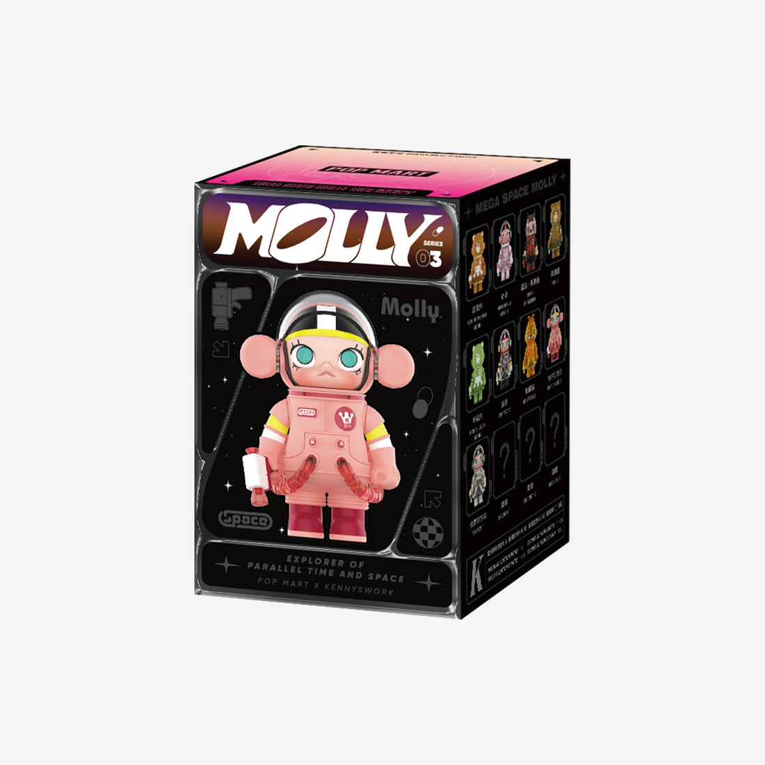 POPMART Blind Box MEGA SPACE MOLLY 100% Series 3