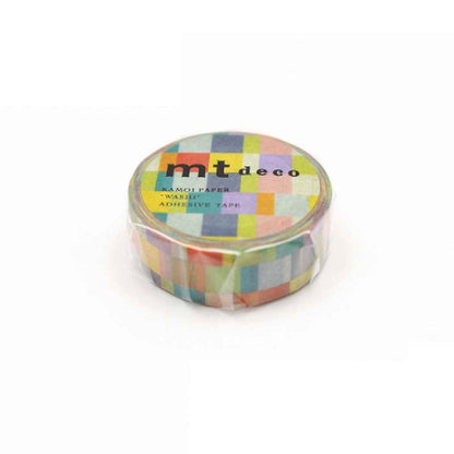 Washi Tape Mosaic Bright