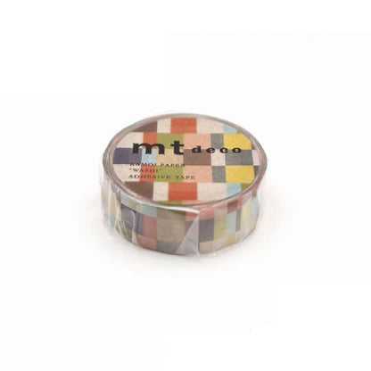 Washi Tape Mosaic Grayish