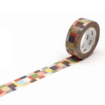 Washi Tape Mosaic Grayish