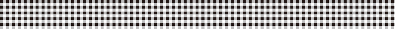 Washi Tape Gingham Check Black