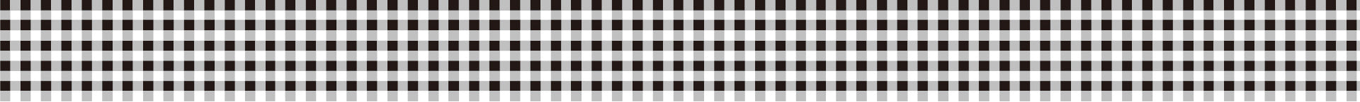 Washi Tape Gingham Check Black