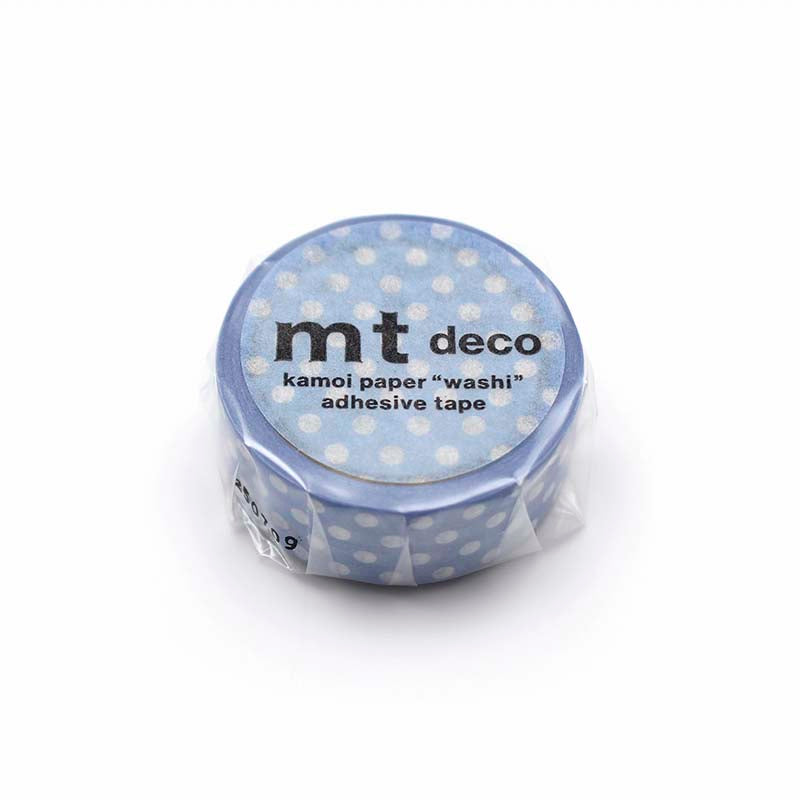 Washi Tape Dot Light Blue Purple