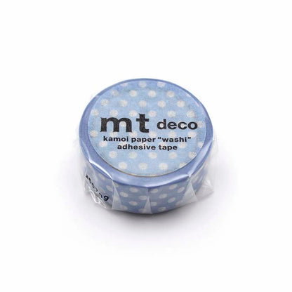 Washi Tape Dot Light Blue Purple