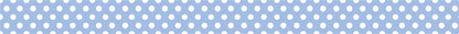 Washi Tape Dot Light Blue Purple