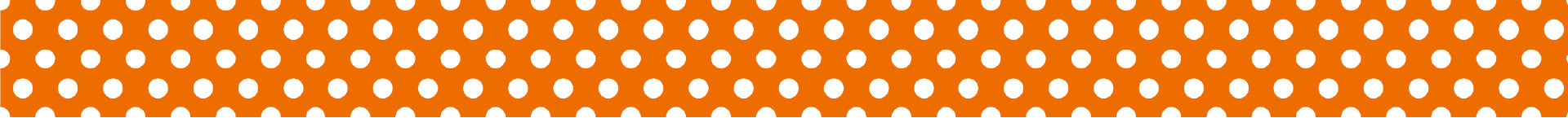 Washi Tape Dot Deep Orange