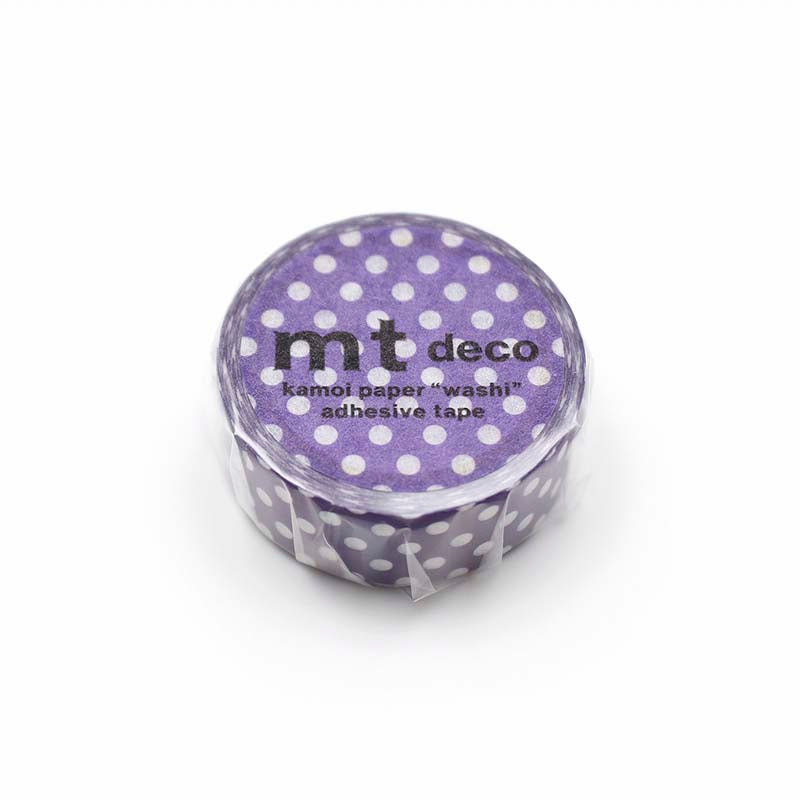 Washi Tape Dot Deep Purple