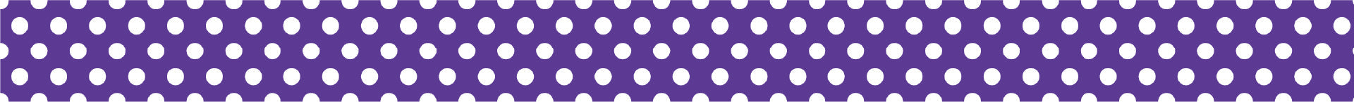 Washi Tape Dot Deep Purple