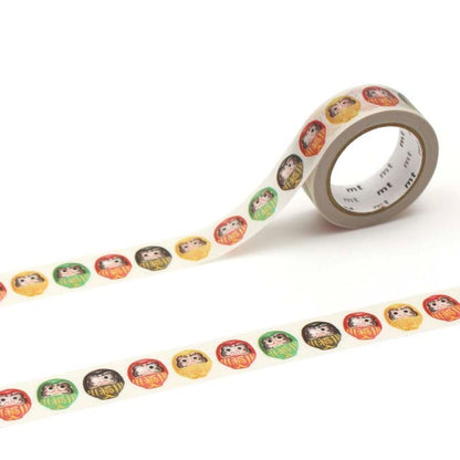 Washi Tape Japanese Traditional Tape Daruma