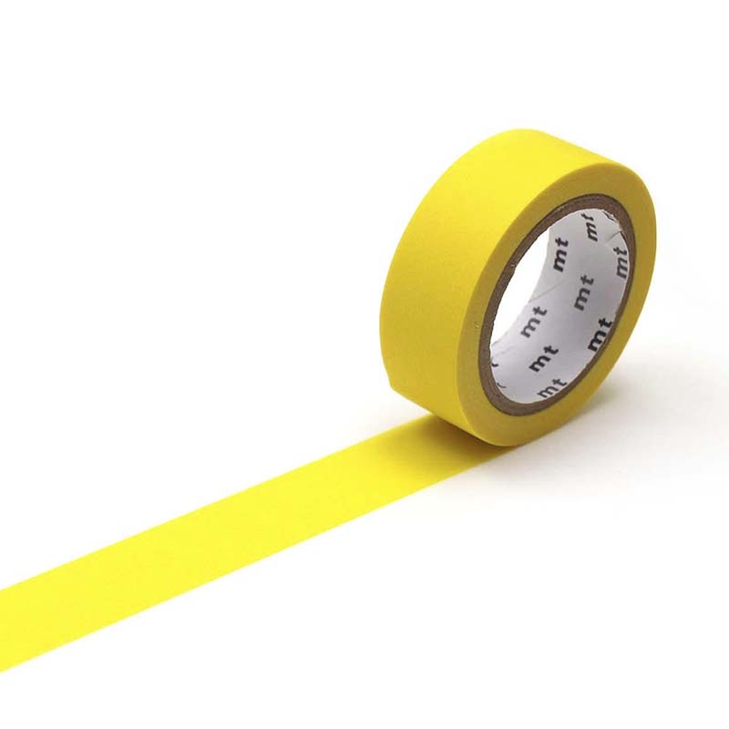 Washi Tape Matte Yellow