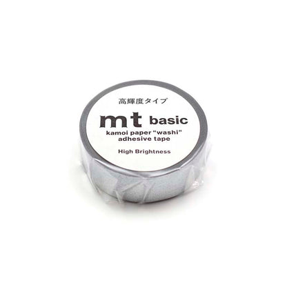 Washi Tape High Brightness Silver