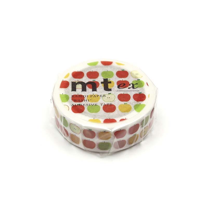 Washi Tape Apple Pattern