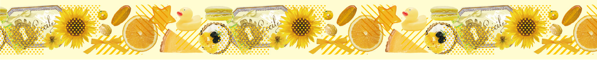 Washi Tape Color Series Yellow