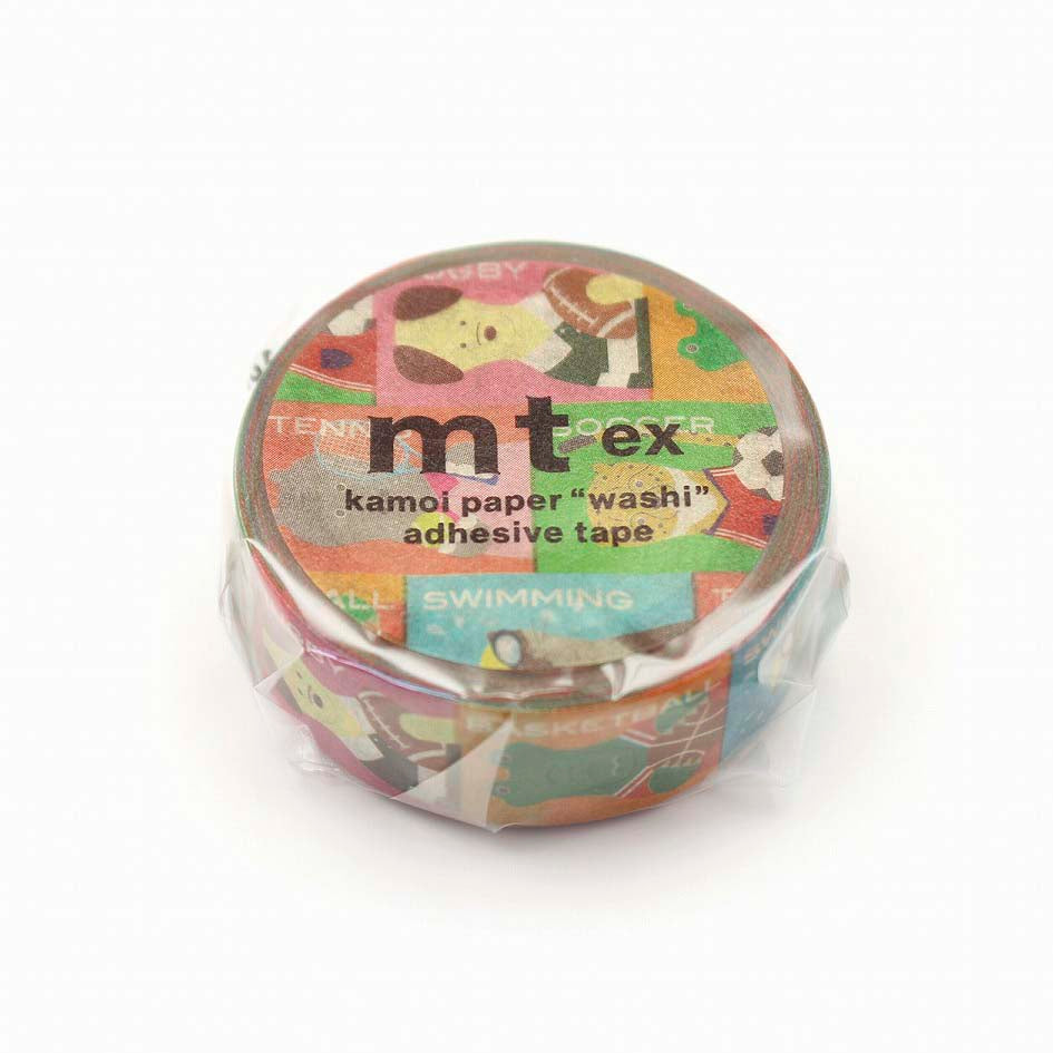 Washi Tape Animal x Sports