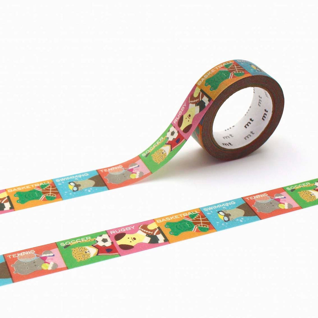 Washi Tape Animal x Sports
