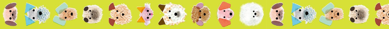 Doggy Face Washi Tape